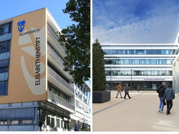 Standorte: AGAPLESION ELISABETHENSTIFT und Klinikum Darmstadt